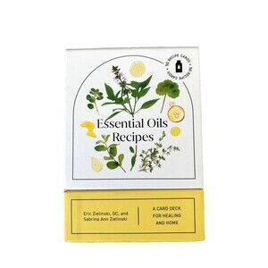 Essential Oils Recipes 50 Recipes Cards- A Card Deck for Healing & Home SEALED